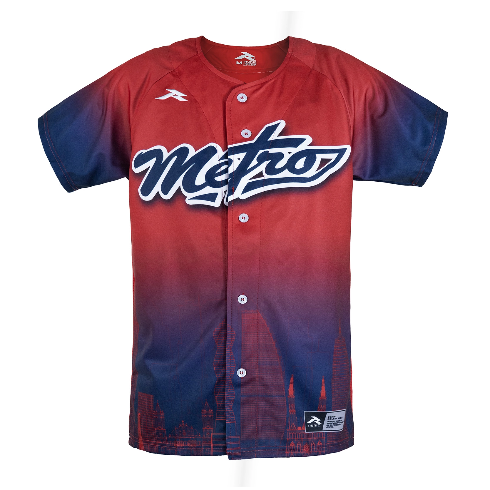 Jersey de Béisbol Runic Metro