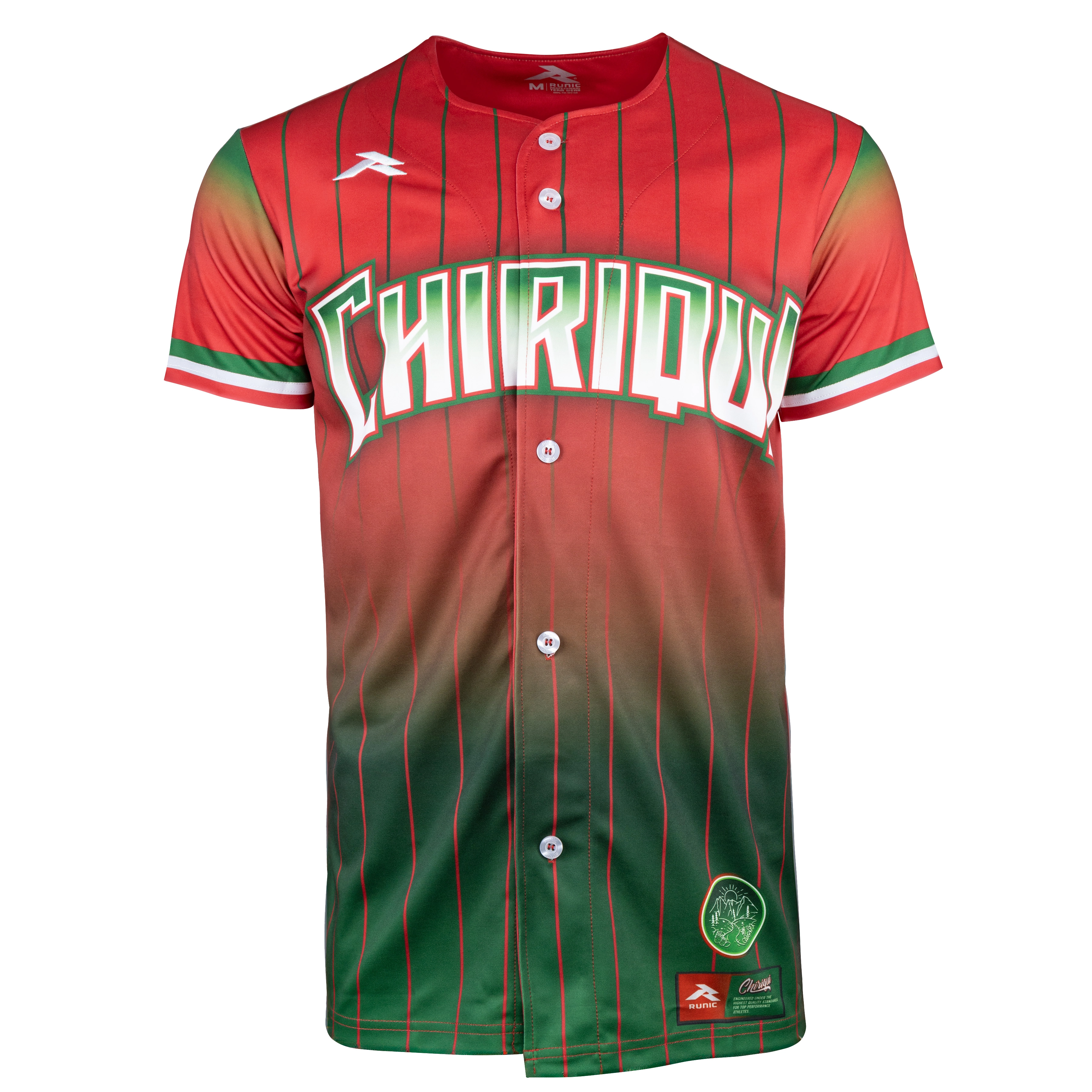 T-shirt de béisbol Runic Chiriquí con botones