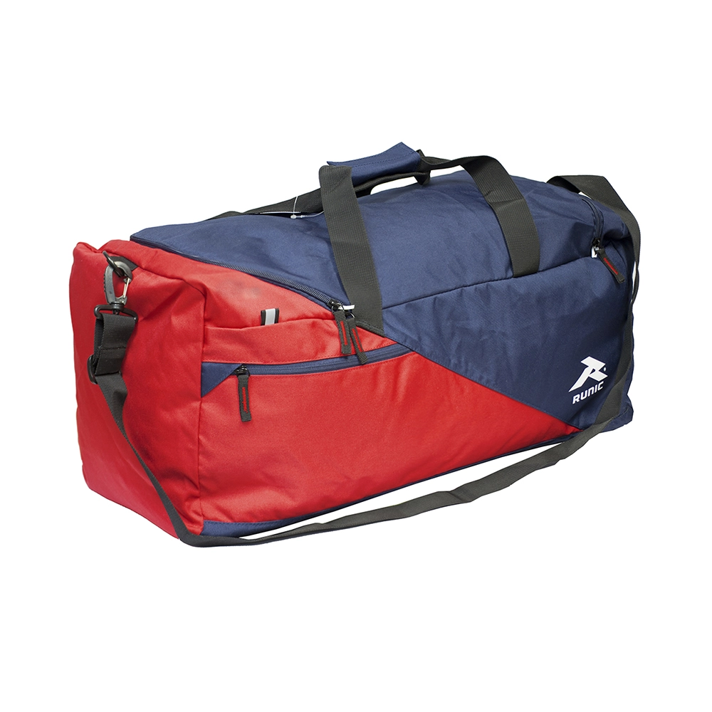 Bolso deportivo Runic azul marino y rojo