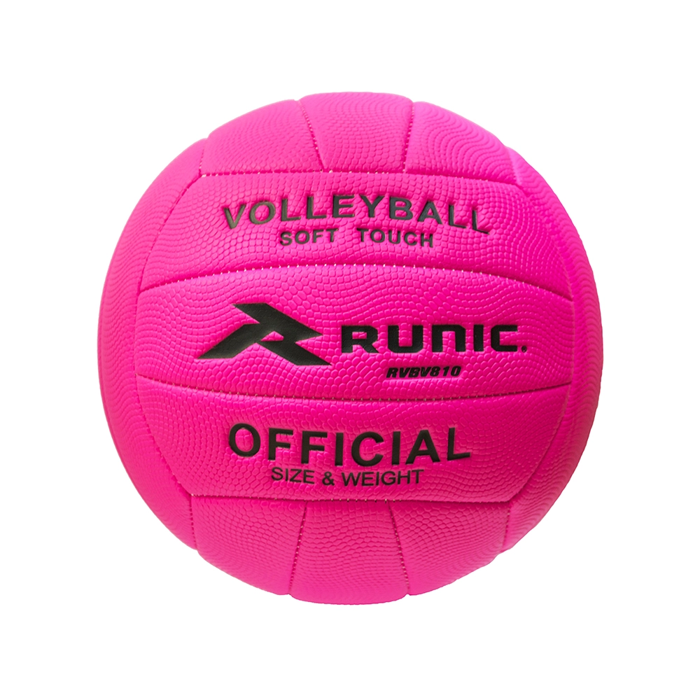 Balón de Voleibol Runic Soft Pebble Rosado