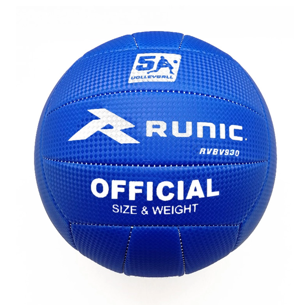 Balón de voleibol Runic azul de PVC