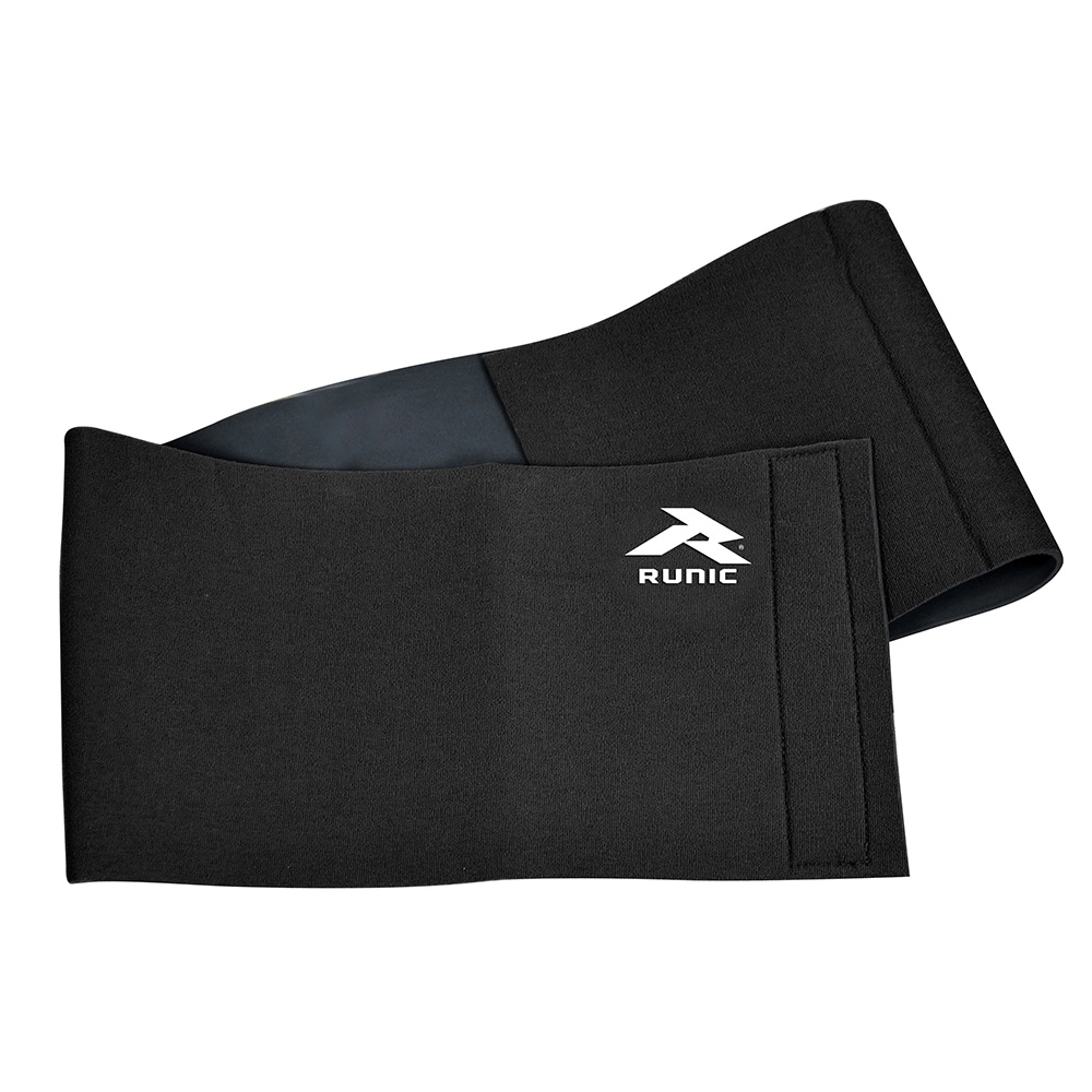 Faja deportiva Runic negra para entrenamiento