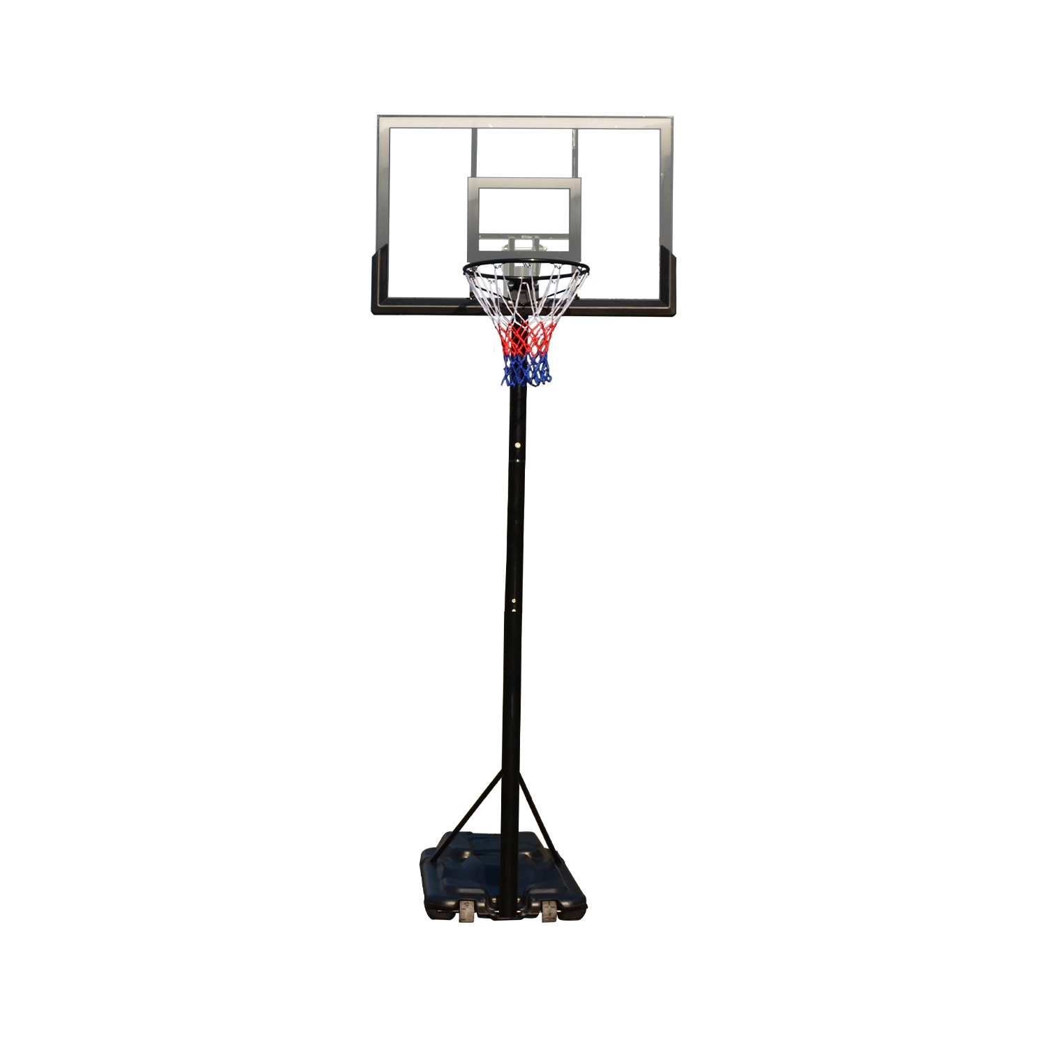 Tablero de baloncesto con poste de 120 x 80 cm