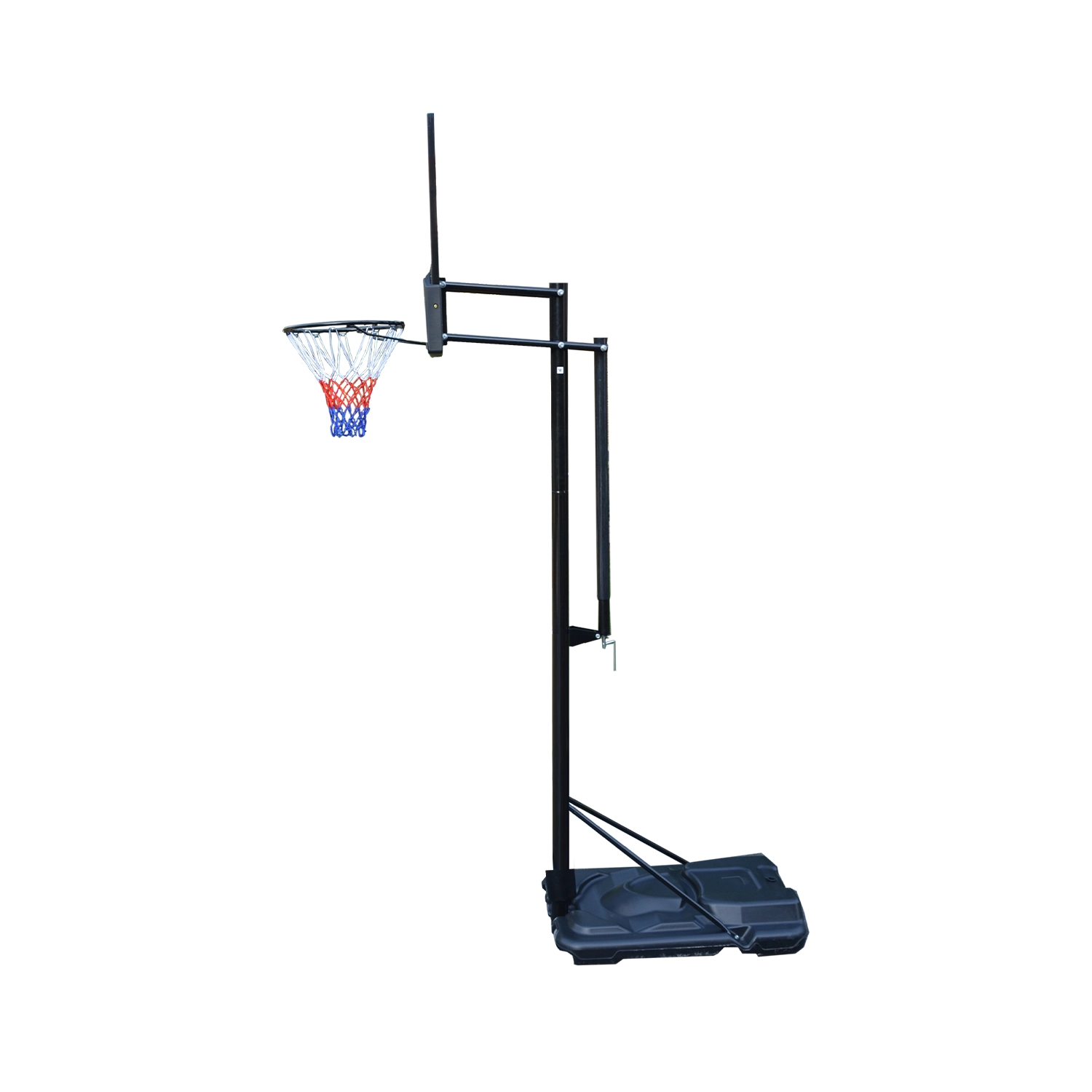Tablero de baloncesto con poste de 120 x 80 cm