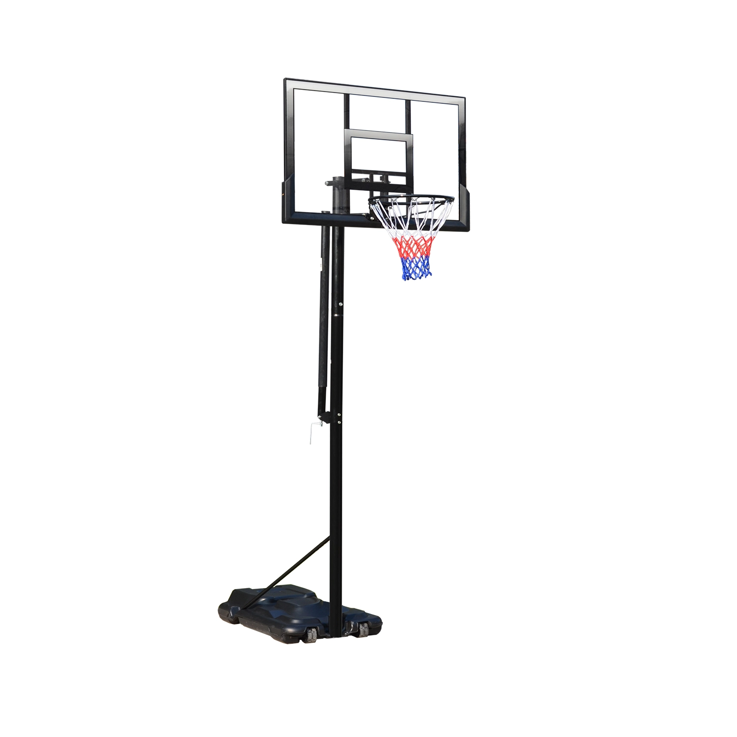 Tablero de baloncesto con poste de 120 x 80 cm
