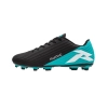 Tacos de fútbol Runic TPU negros y turquesa