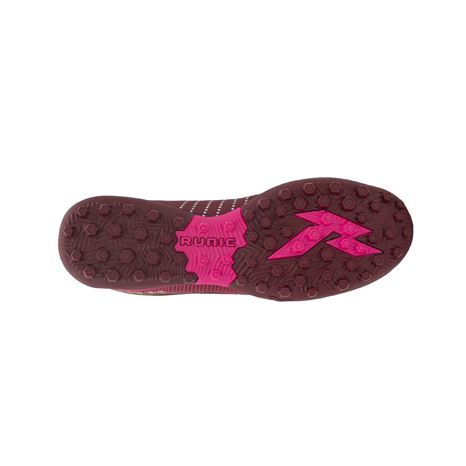 Zapatillas de Fútbol Runic TF Bordó