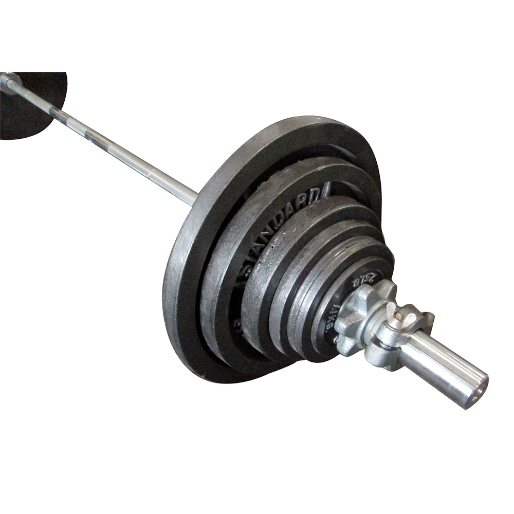 Barra Olimpica Entrenamiento Set Completo 310 Lb - Imagen 2