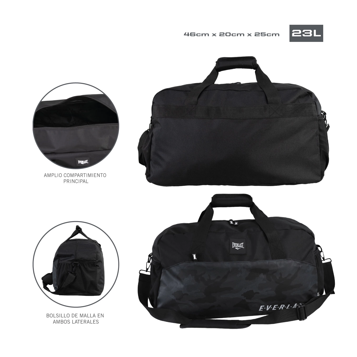 Bolsa Everlast Deportiva 23l - Imagen 4
