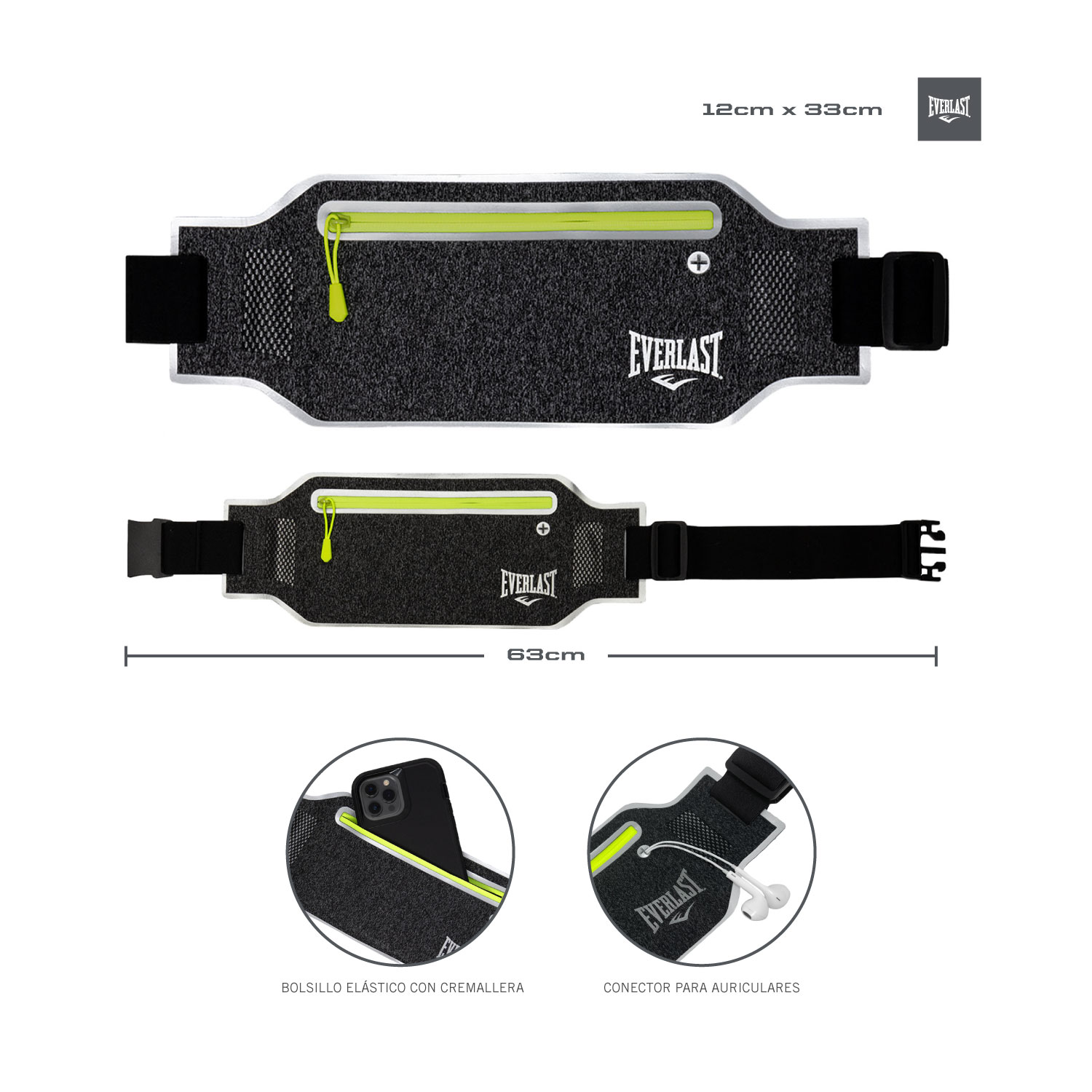 Bolso Everlast Deportivo Elástico - Imagen 6