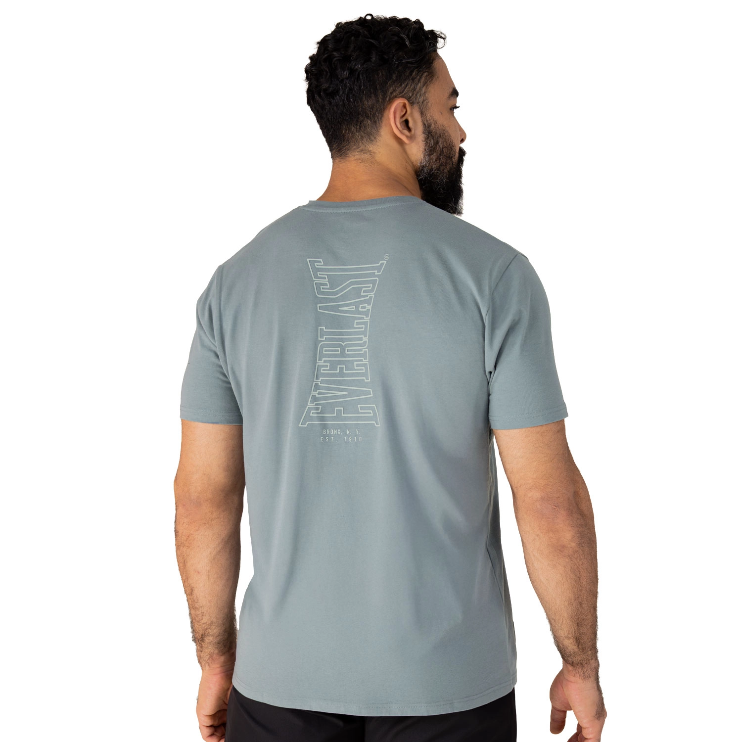 Camiseta Everlast 1910 Gris Hombre - Imagen 6
