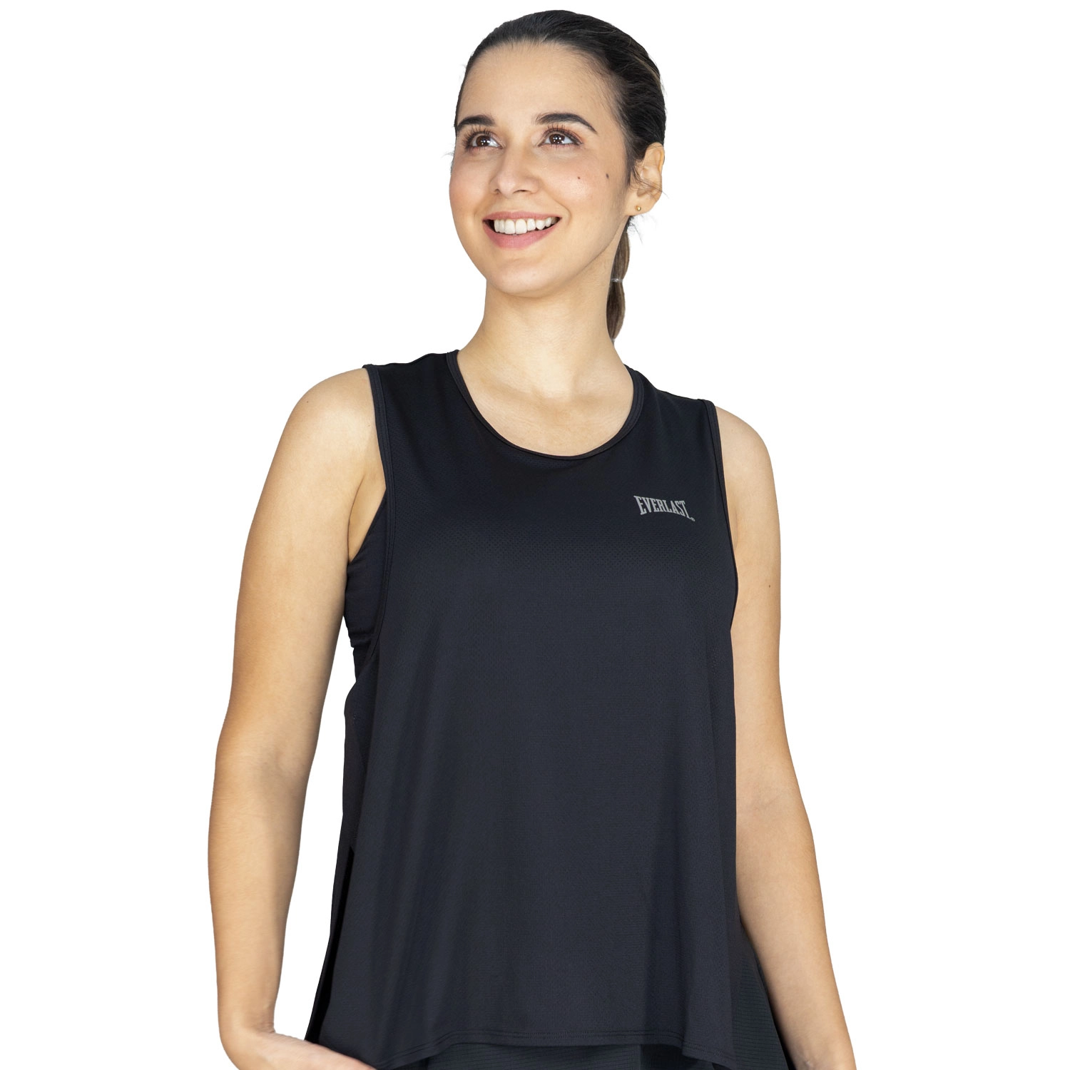 Camiseta Sin Mangas para Mujer Everlast Point Bk - Imagen 7