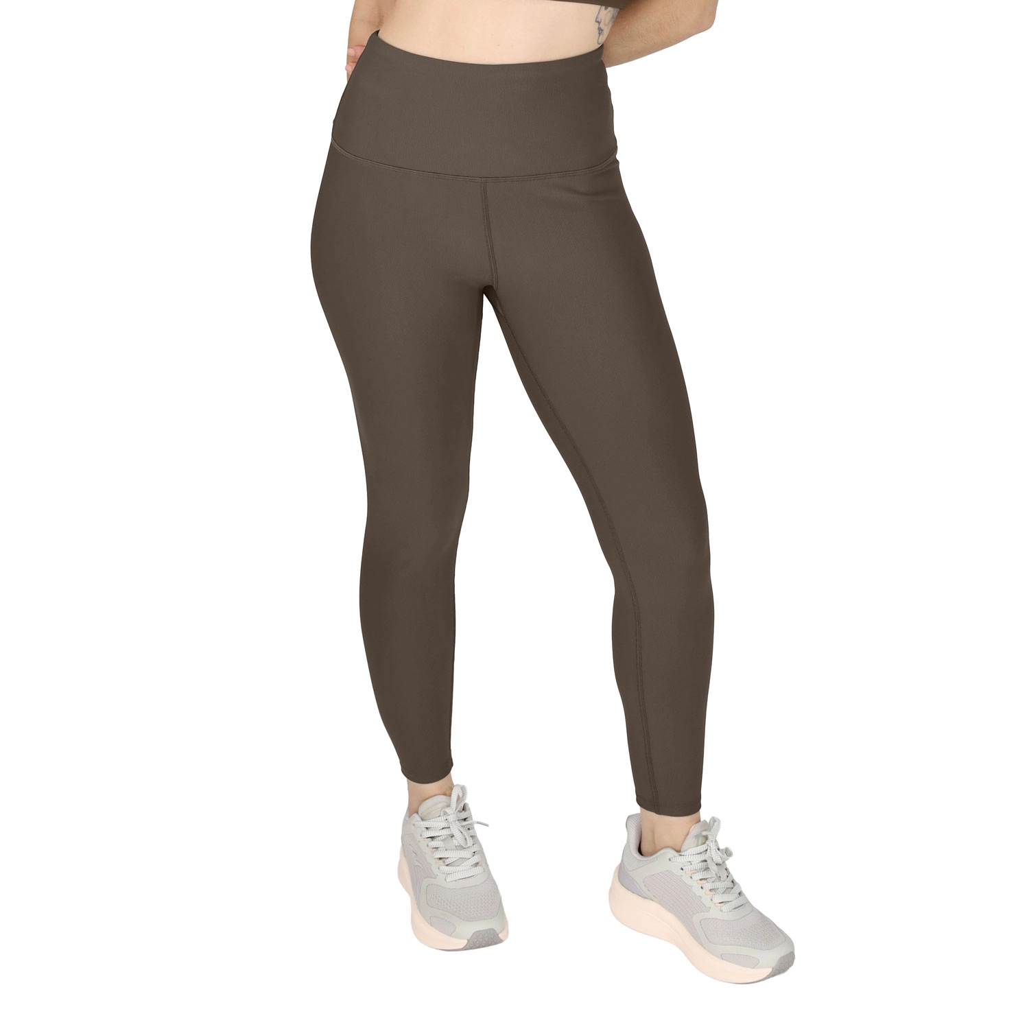 Leggings Everlast Coffee Poliéster - Imagen 7