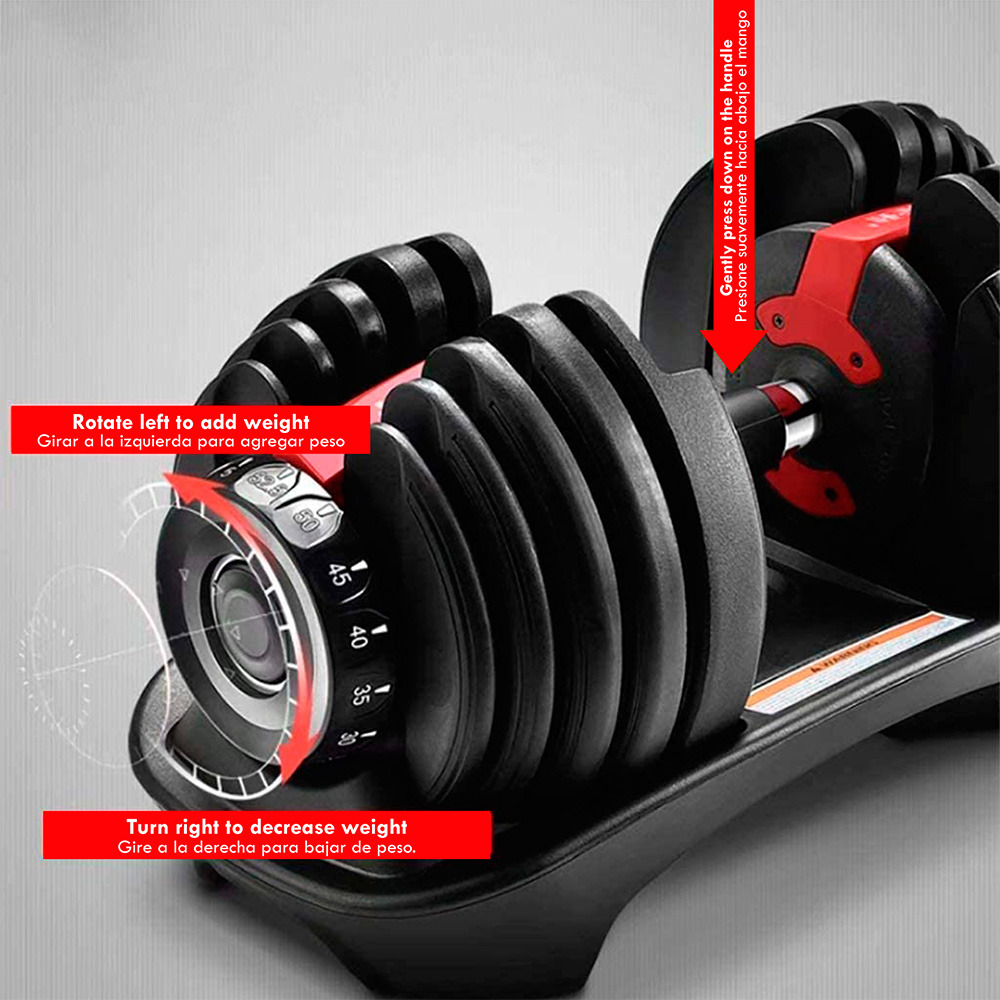 Mancuerna Ajustable Runic Entrenamiento Profesional - Imagen 5
