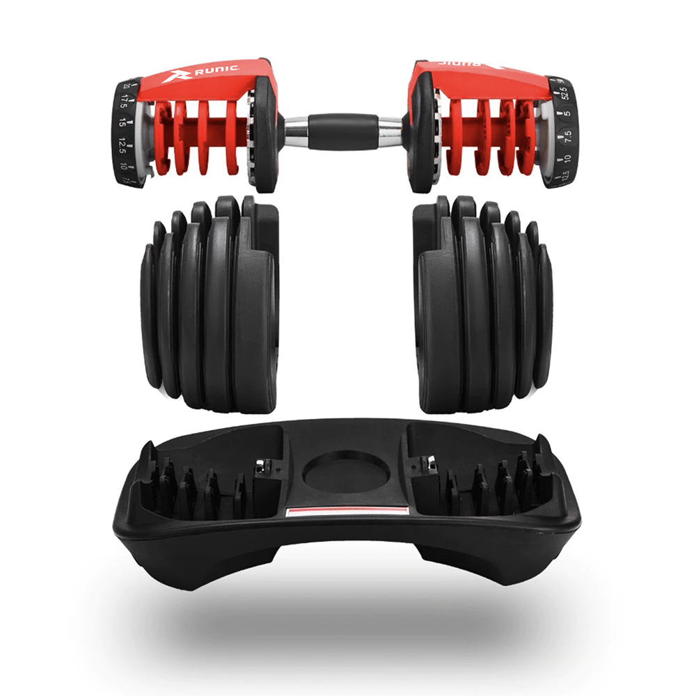 Mancuerna Ajustable Runic Entrenamiento Profesional - Imagen 7