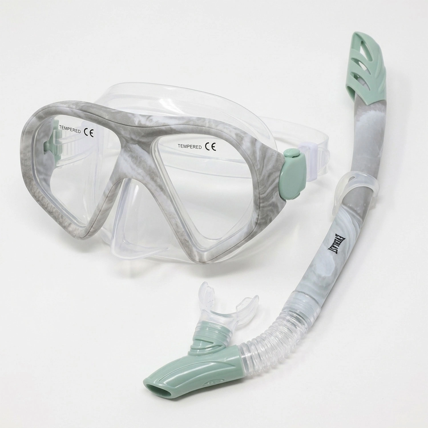 Máscara Snorkel Everlast Verde - Imagen 2