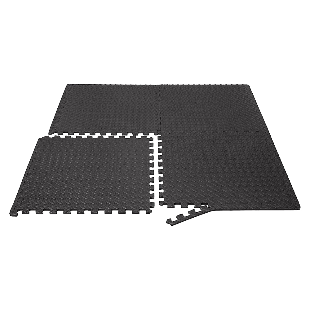Mat para Yoga y Pilates Eva Negro 61x61x1.2cm - Imagen 5