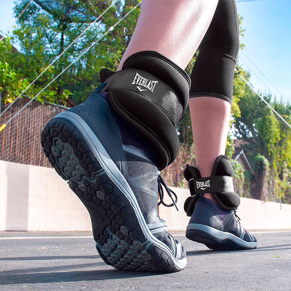 Pesas Tobilleras Everlast Ajustables 20 Libras Neoprene - Imagen 6