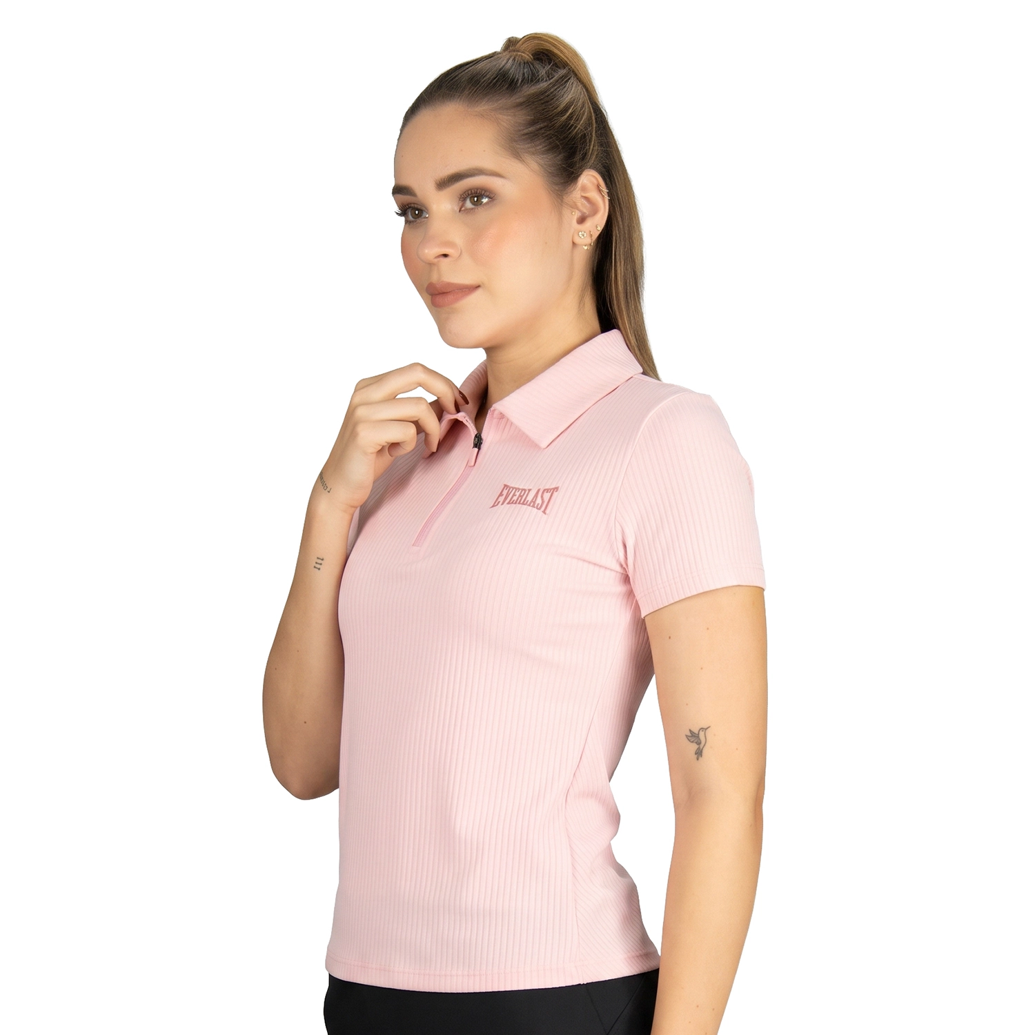 Polo para mujer Everlast Rib Royal - Imagen 4