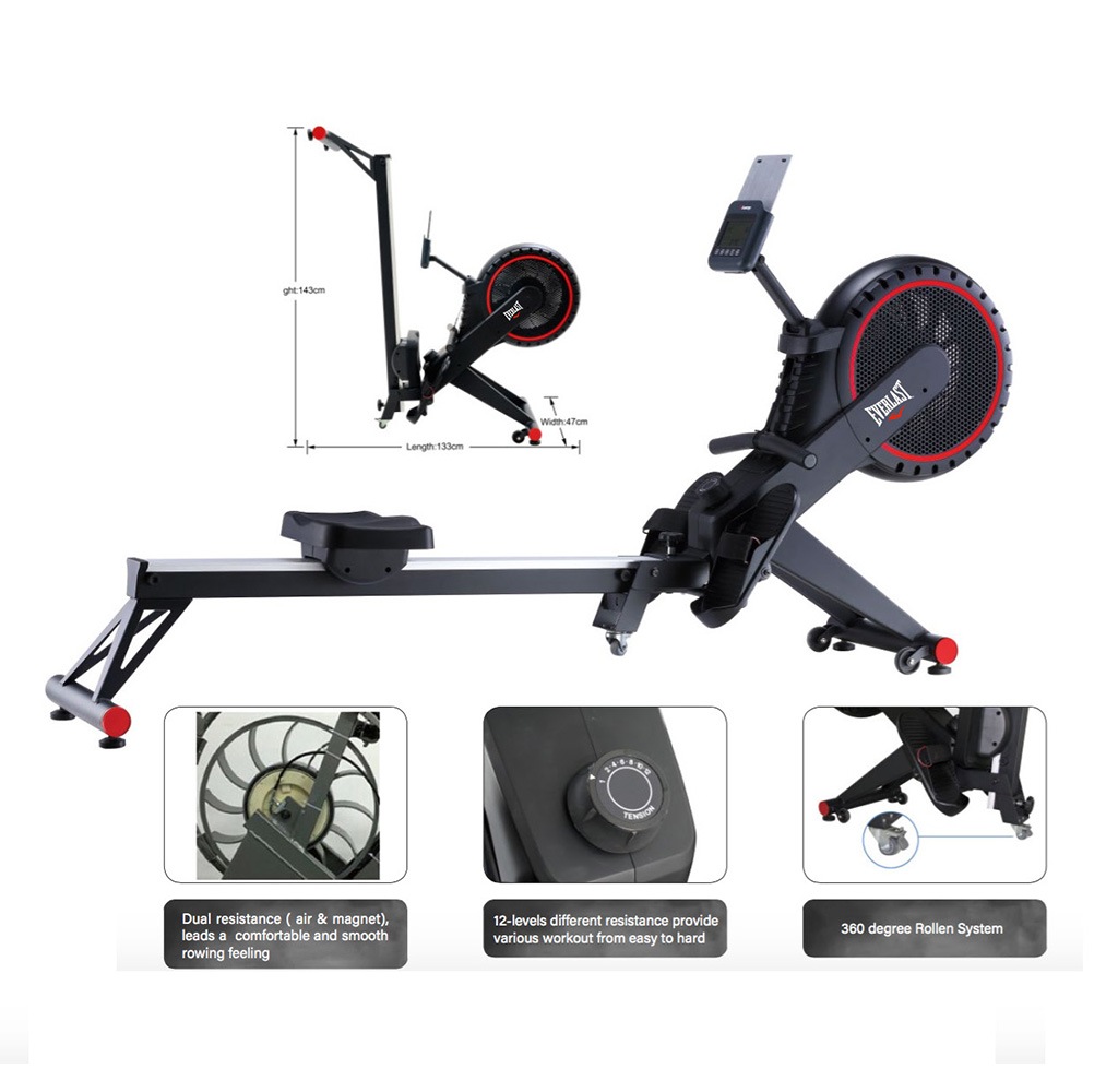 Remo Everlast Magnetico Resistencia Dual Fitness - Imagen 4