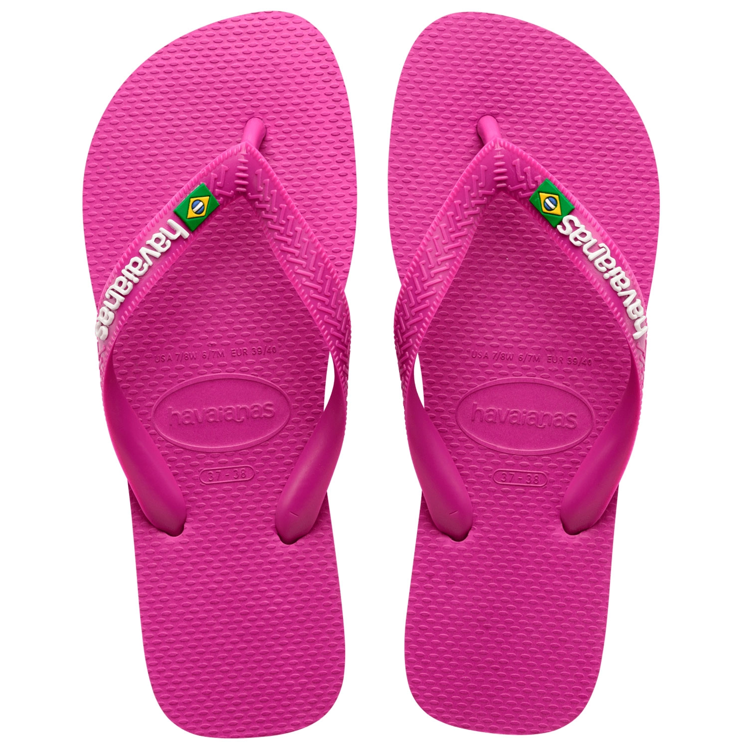 Sandalias Brasil Logo Fc Havaianas - Imagen 4