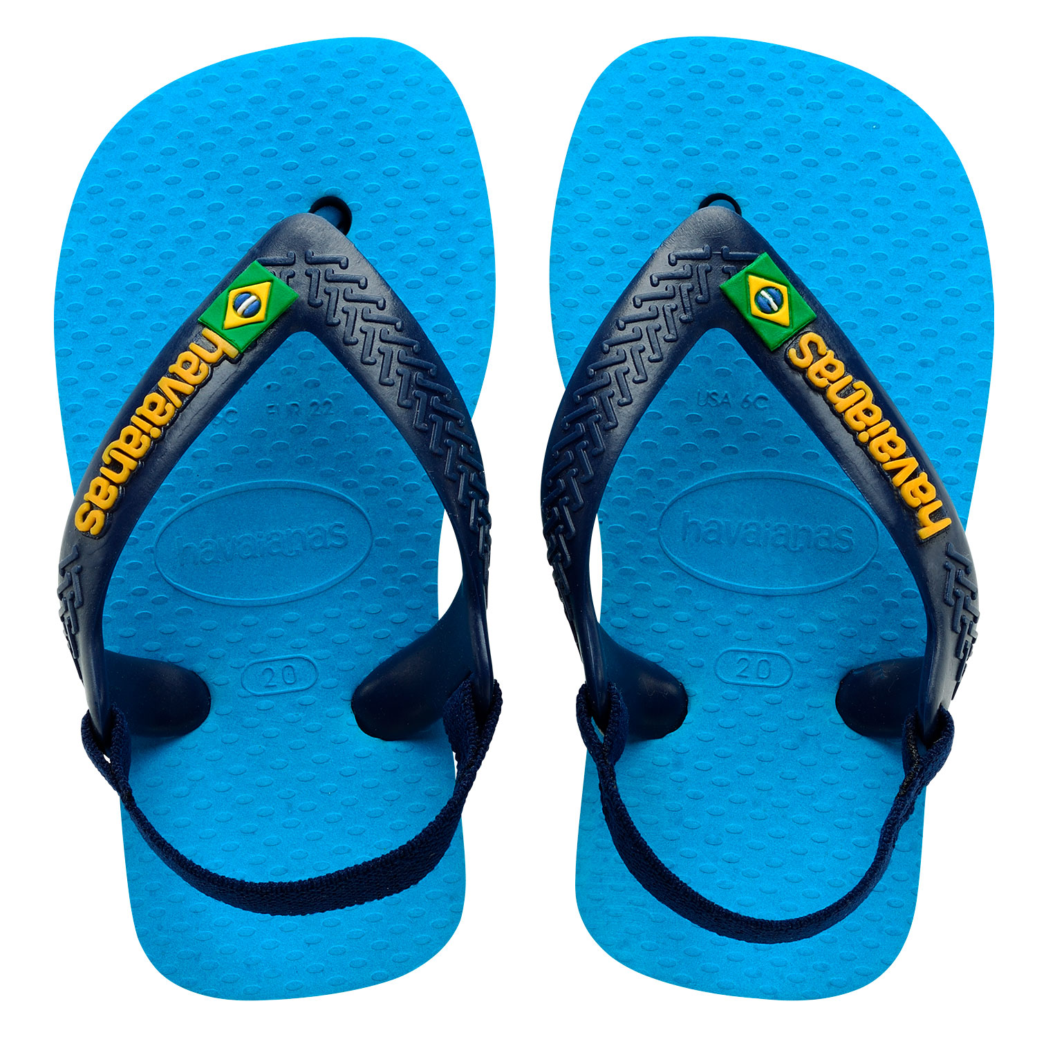 Sandalias Havaianas N.b. Brasil Caucho - Imagen 4