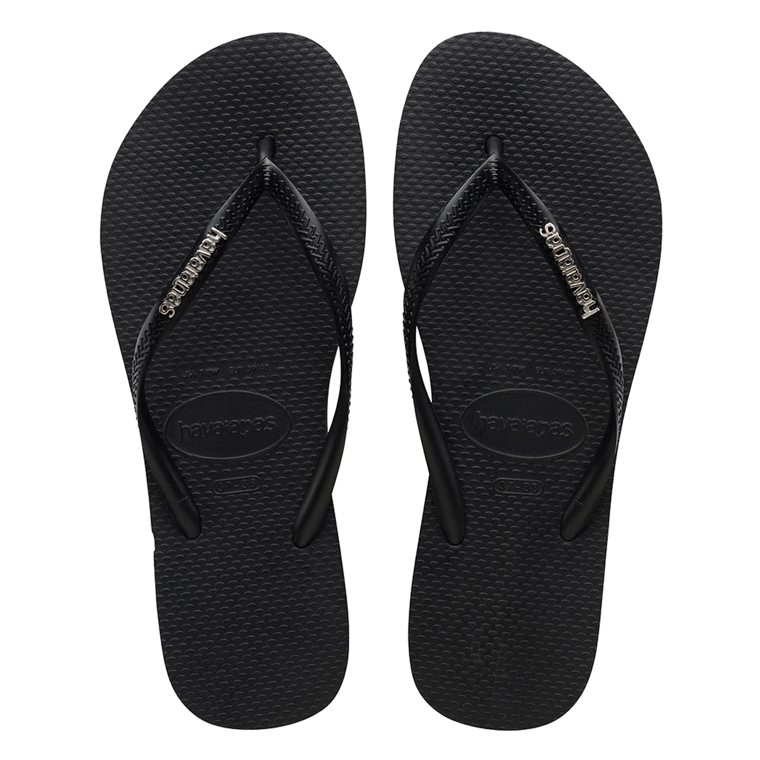 Sandalias Havaianas Slim Logo Metallic - Imagen 4