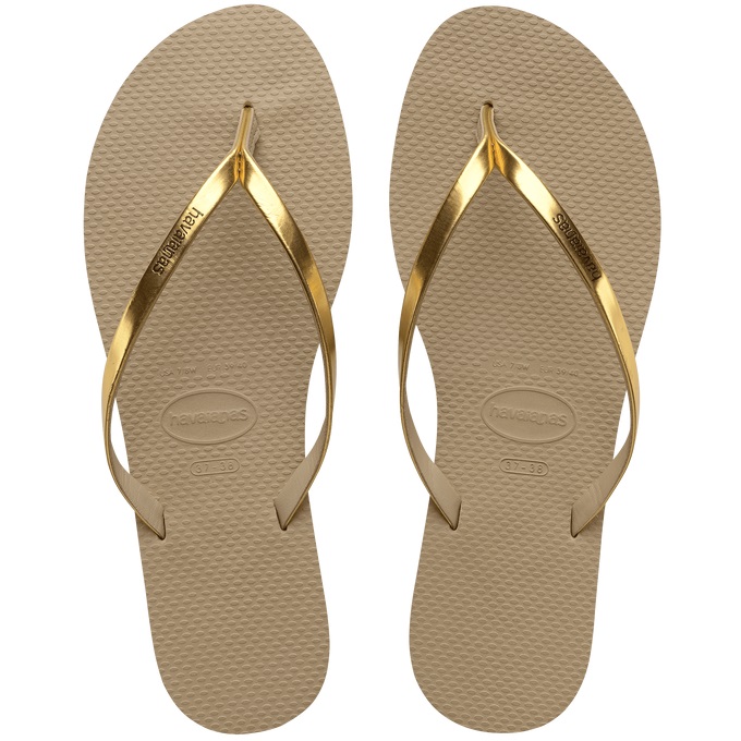 Sandalias Havaianas You Metallic Fc Caucho - Imagen 4