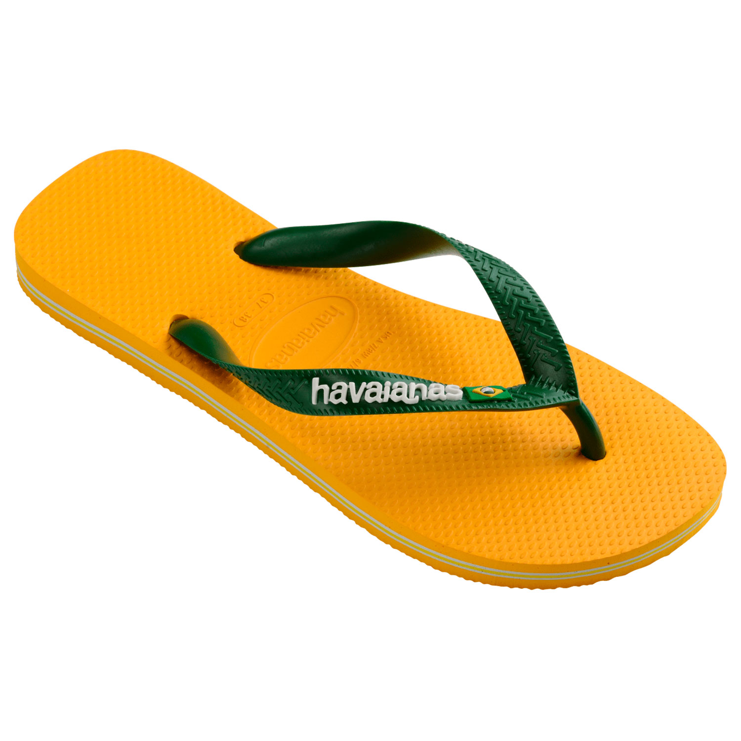 Sandalias Moda Havaianas Brasil Logo Fc - Imagen 7