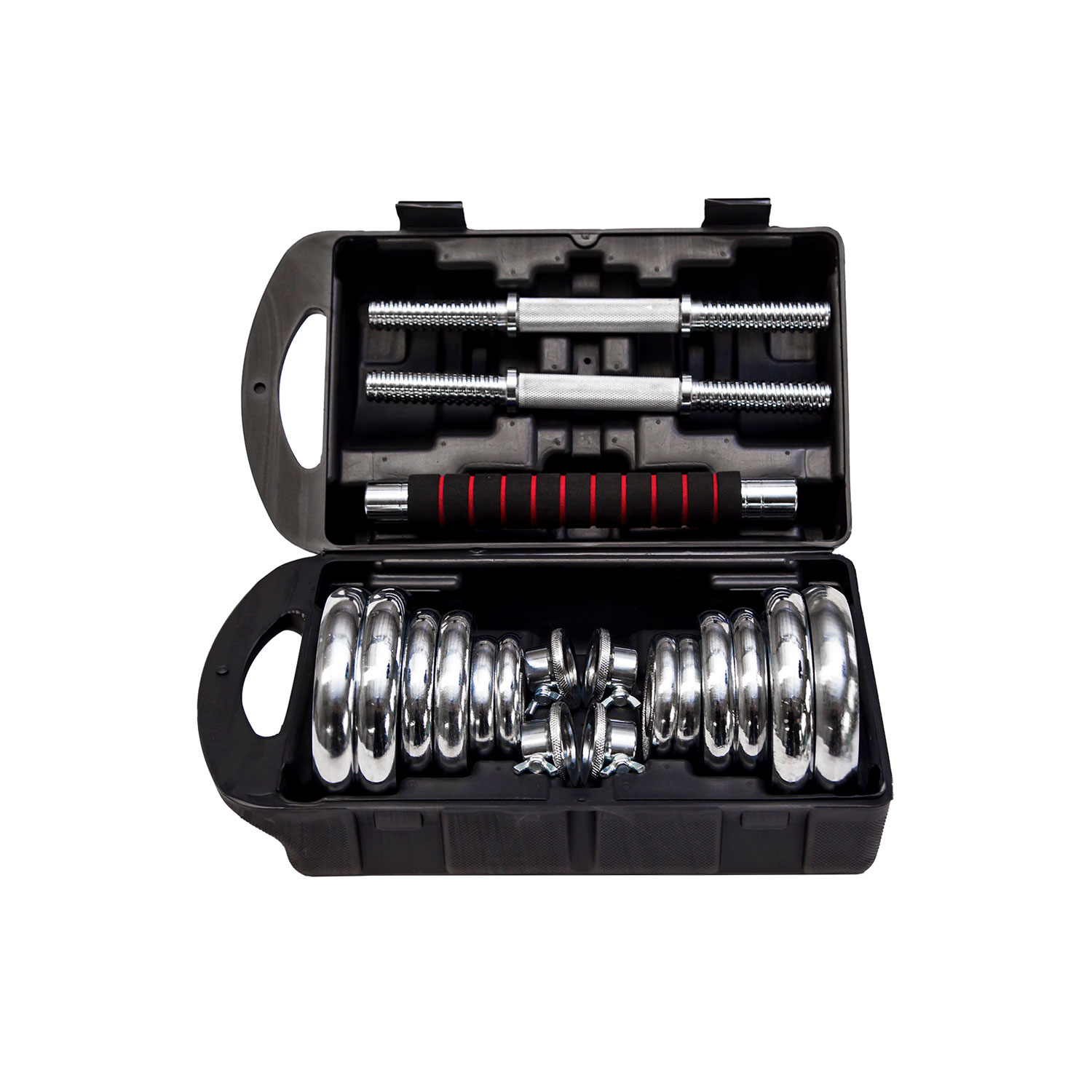 Set Pesas Runic Cromado Extensible Antideslizante - Imagen 4