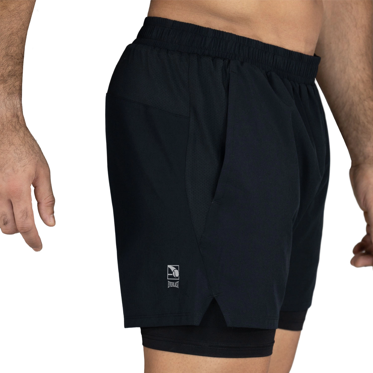 Short 2In1 Men Poly/Elast Everlast Stride 5" - Imagen 7