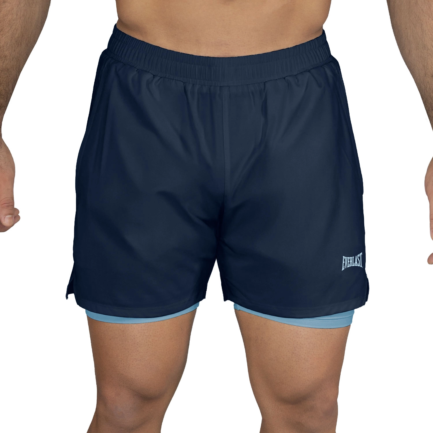 Short 2In1 Men Poly/Elast Everlast Stride 5" - Imagen 4