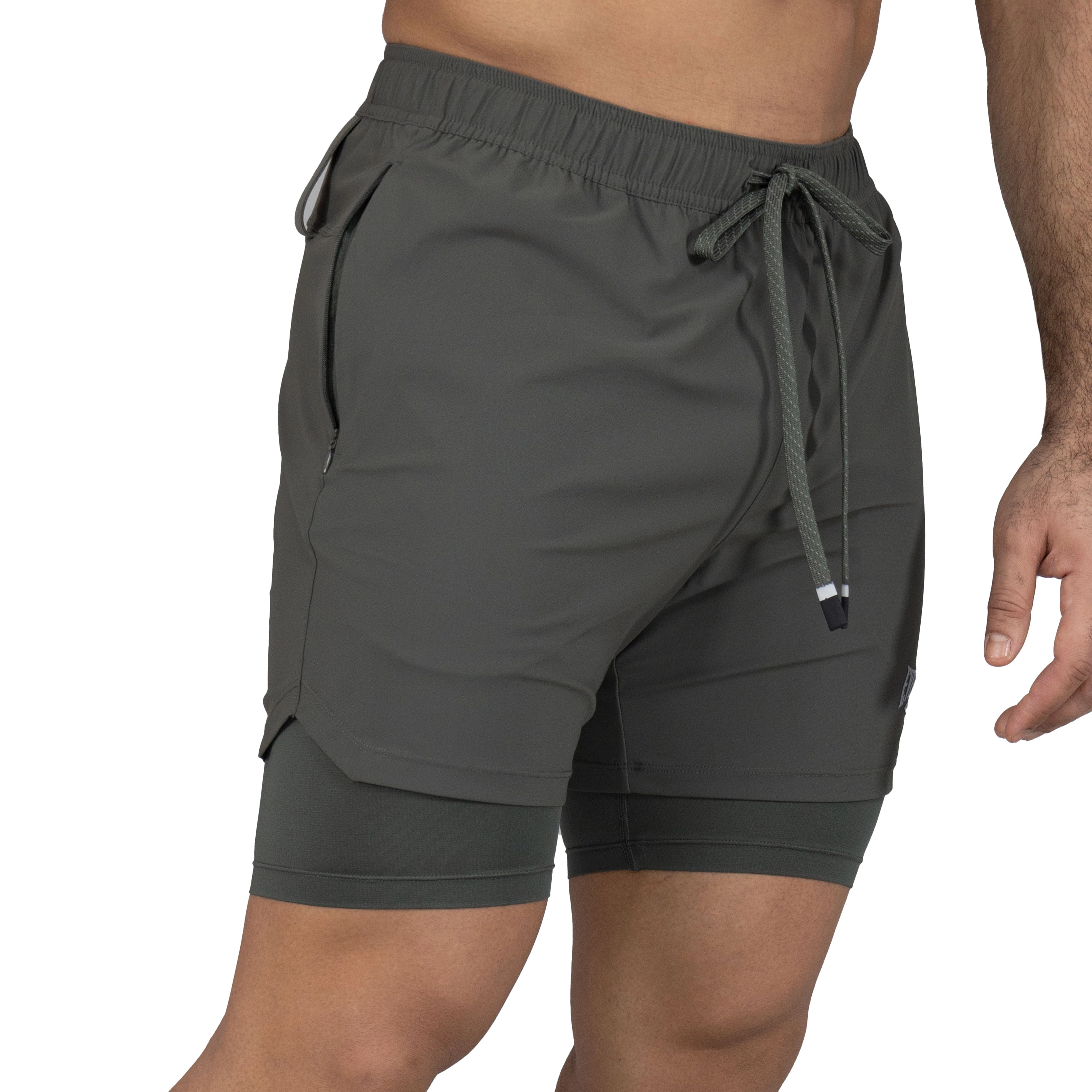 Short Warp 2en1 Everlast Dynamic Poly - Imagen 5