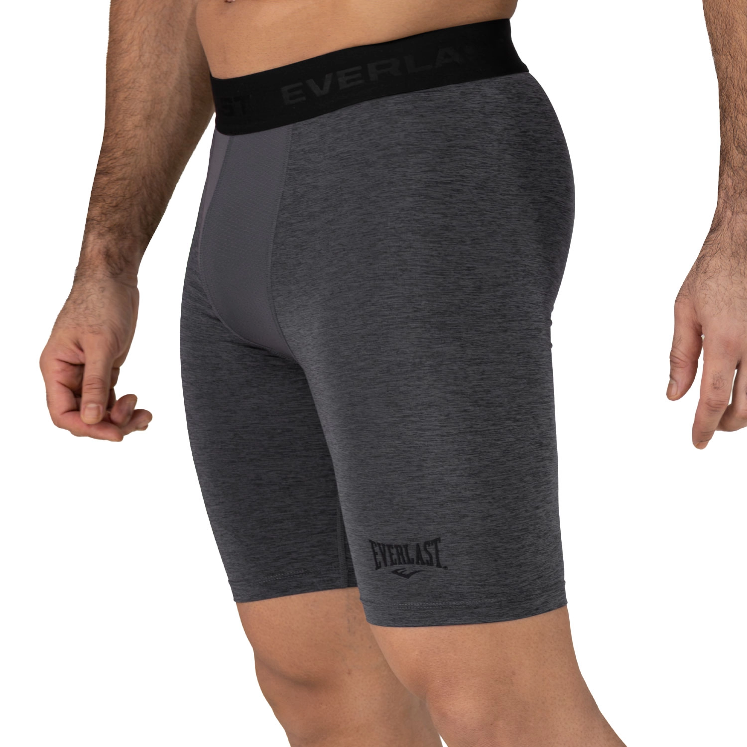 Shorts Hombre Everlast Luxe Slider Negros - Imagen 6