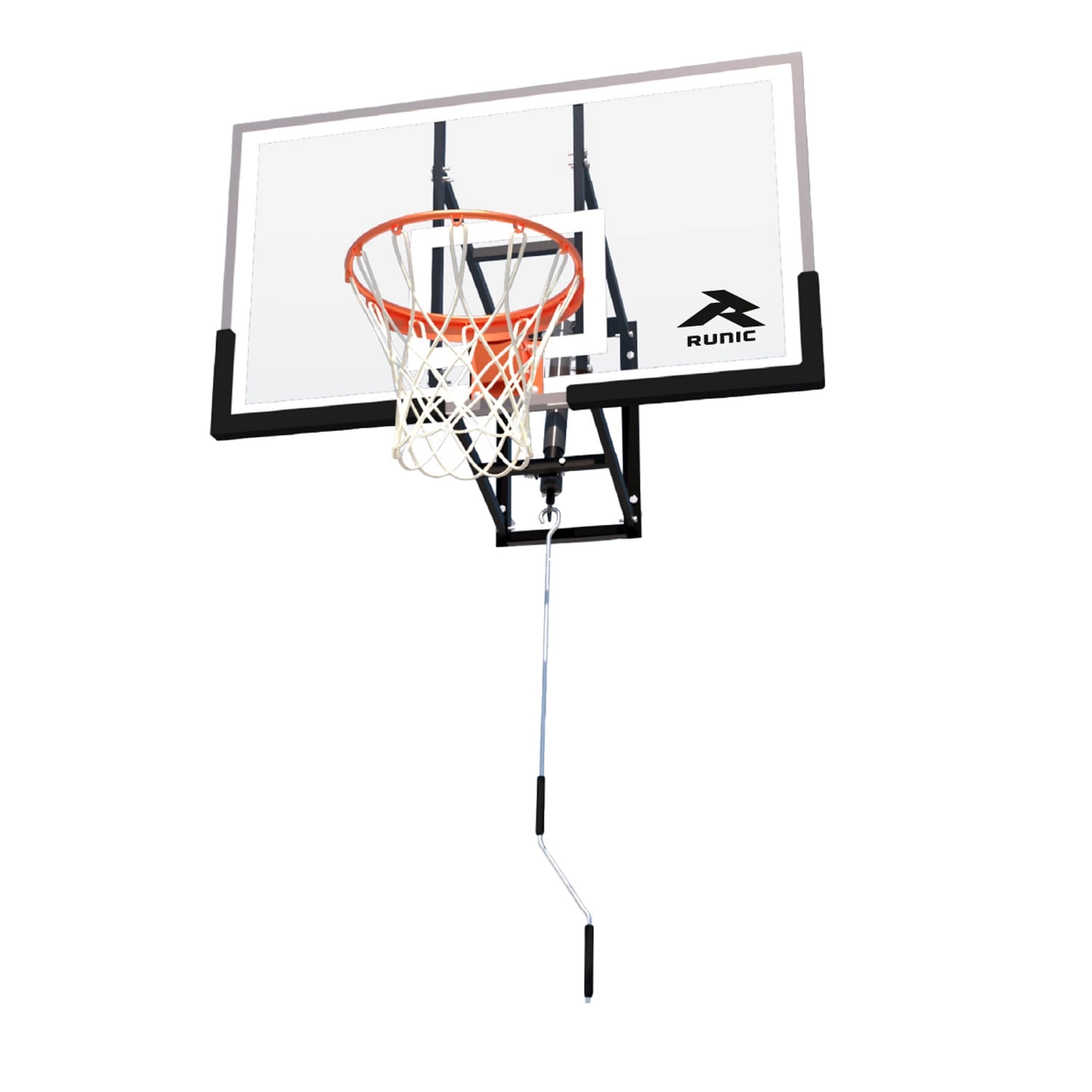 Tablero de baloncesto de pared de 136 x 80 cm - Imagen 2