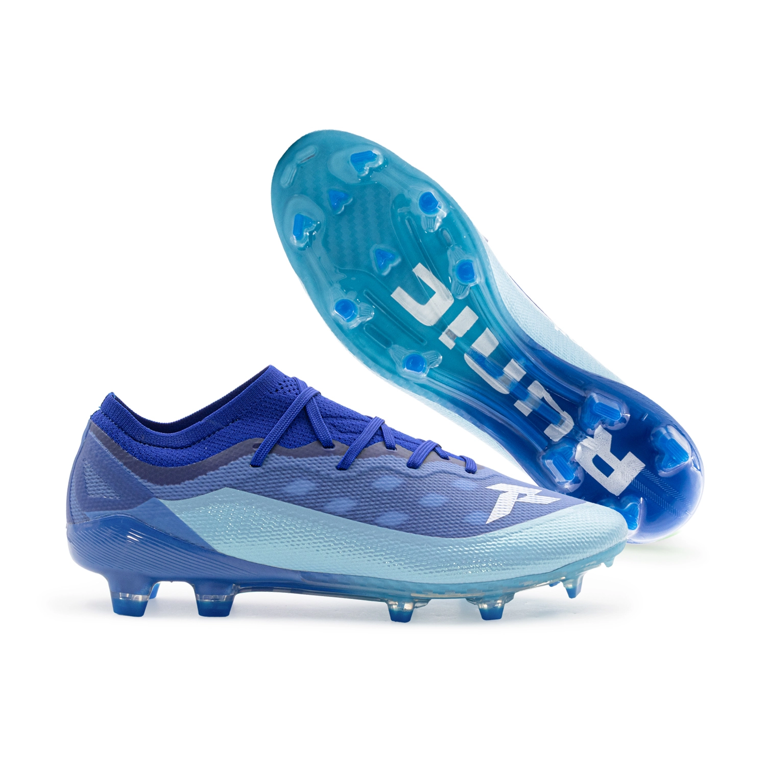 Tacos de Futbol Invictus Azul Runic - Imagen 5